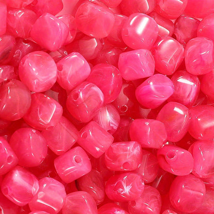 Vivid Acrylic Diamond Spacer Beads