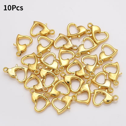 Heart Alloy Lobster Clasps