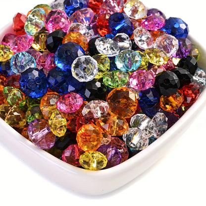 Acrylic Flat Spacer Beads