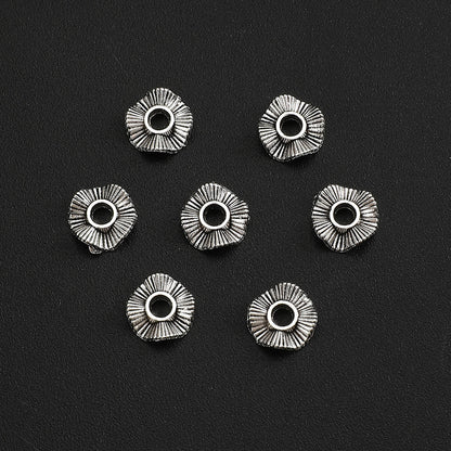 Wave Alloy Beads