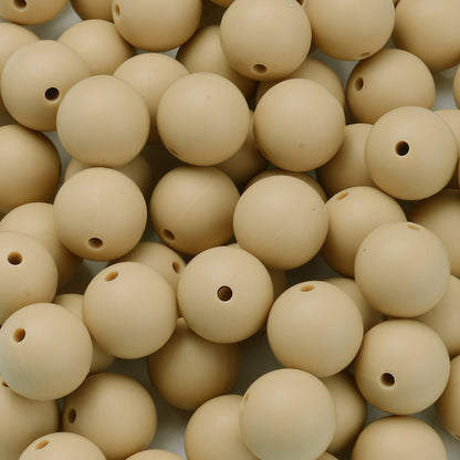 12 mm Round Silicone Beads