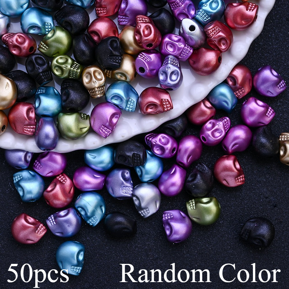 Acrylic Skull Charms