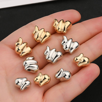 30/50PCS 14×11mm CCB Irregular Spacer Bead Set