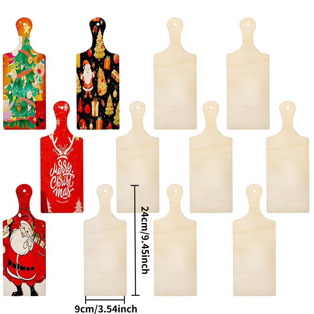 Wooden Christmas Painting Boards