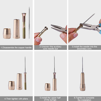 Multifunctional Leather Sewing Kit