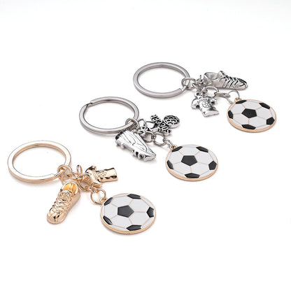 2026 Soccer Fan Enamel Keychain