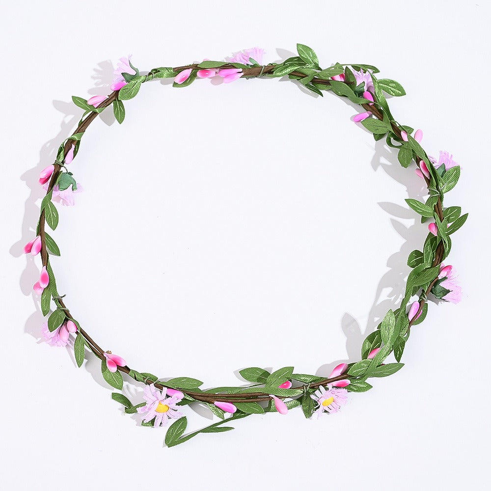 Bohemian Flower Crown Headband
