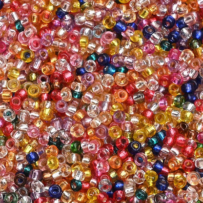 Silver Filled Glass Seed Beads