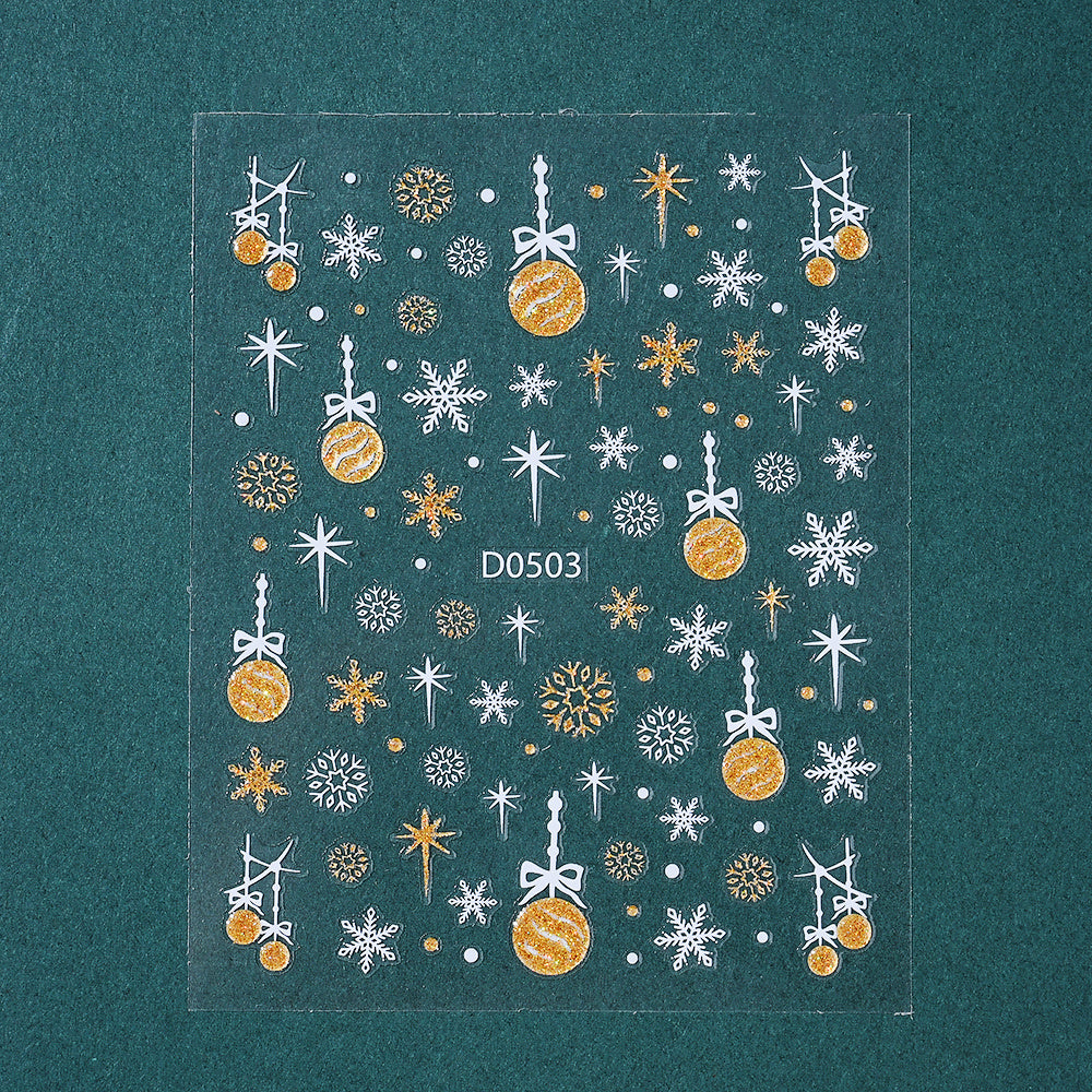 Christmas Nail Art Stickers