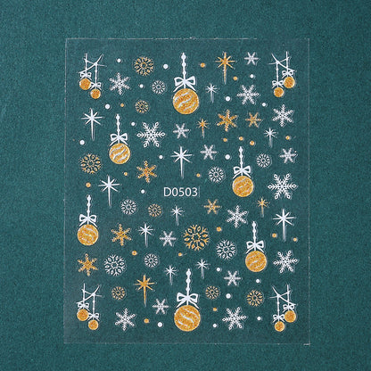 Christmas Nail Art Stickers