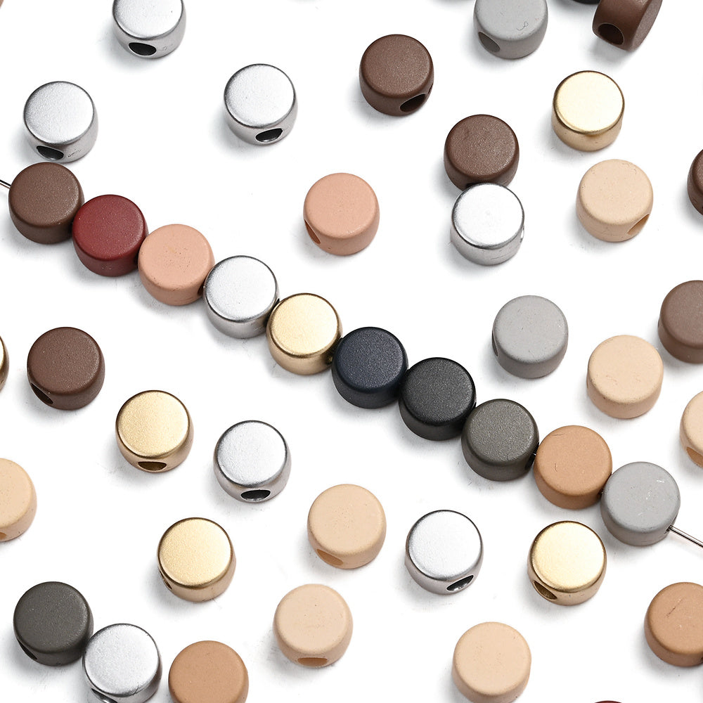 Morandi Color Acrylic Beads