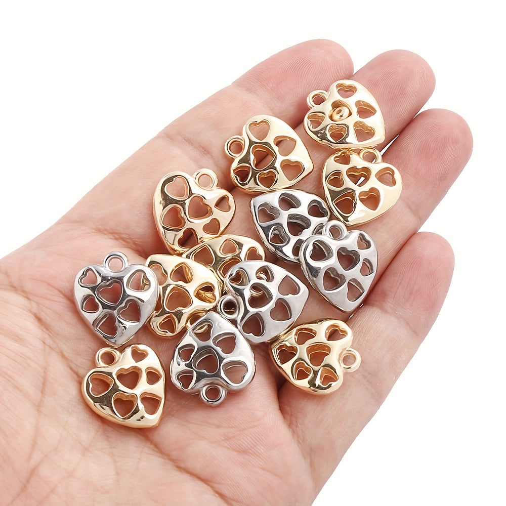20/30/50PCS CCB Heart Love Pendant Set