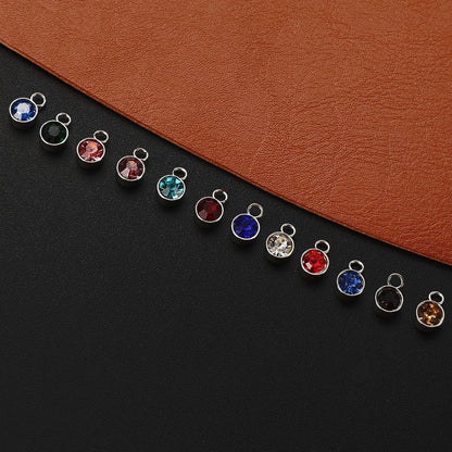Birthstone Alloy Pendants
