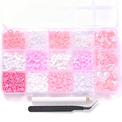 Mixed Resin Decorative Beads Set