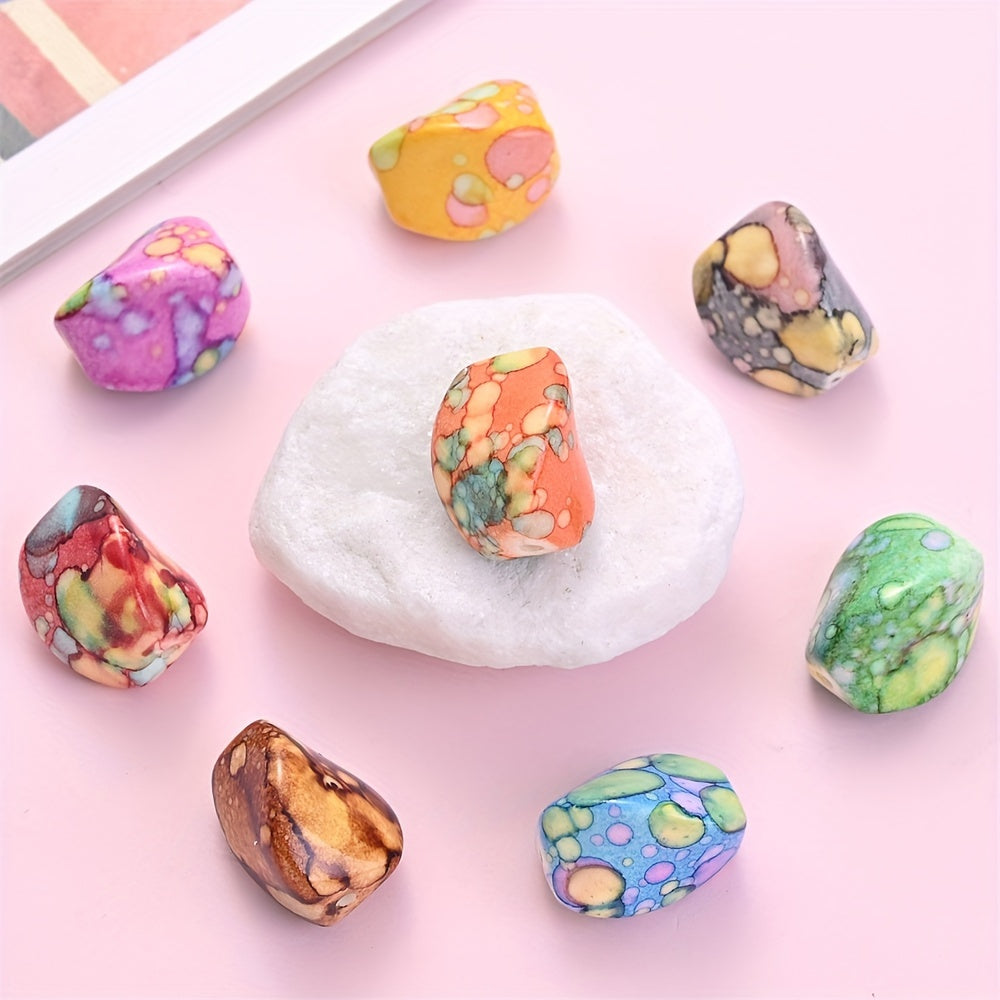 Irregular Shape Acrylic Beads