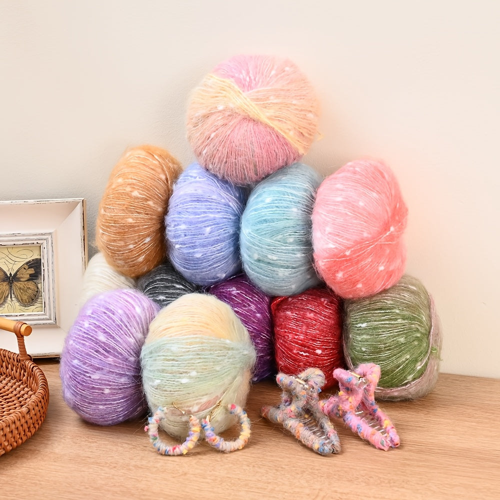 140g Winter Cozy Mohair-Style Yarn Set
