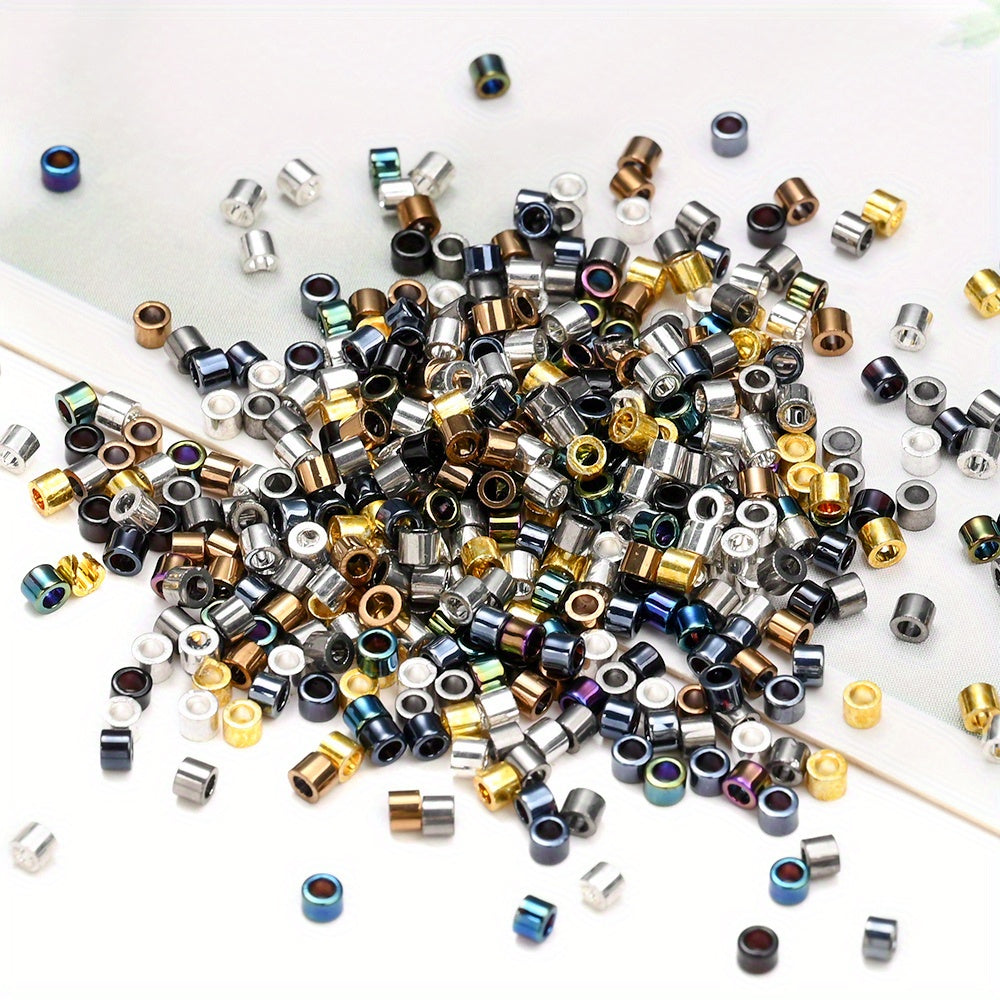 Antique Metal Plated Rice Beads