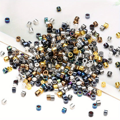 Antique Metal Plated Rice Beads