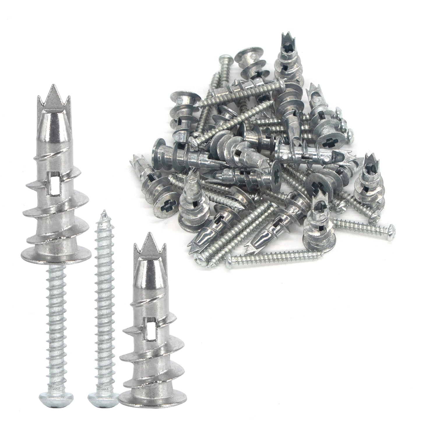 Zinc Alloy Hollow Wall Anchor Set
