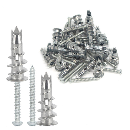 Zinc Alloy Hollow Wall Anchor Set