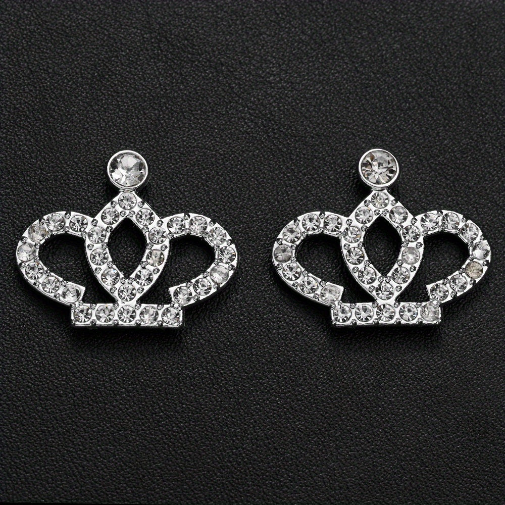Rhinestone Crown Patches