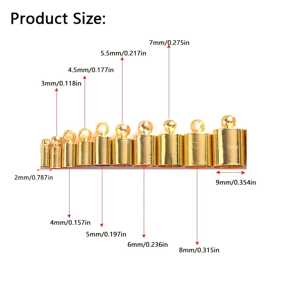 Round Cord End Cap Connectors