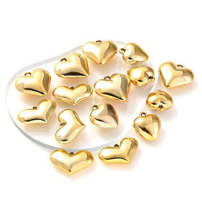 Gold Heart Pendants