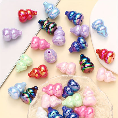 AB Color Gourd Acrylic Beads
