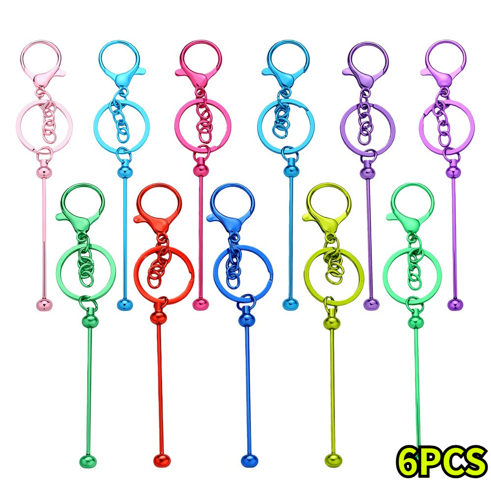 UV Metal Beadable Keychain Set