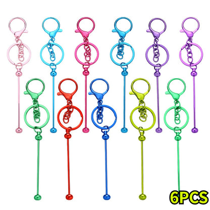 UV Metal Beadable Keychain Set