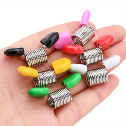 6-Piece 2-Size Bead Stopper & Jewelry Wire Clamps