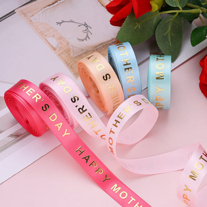 Happy Mother's Day Printed Ribbon