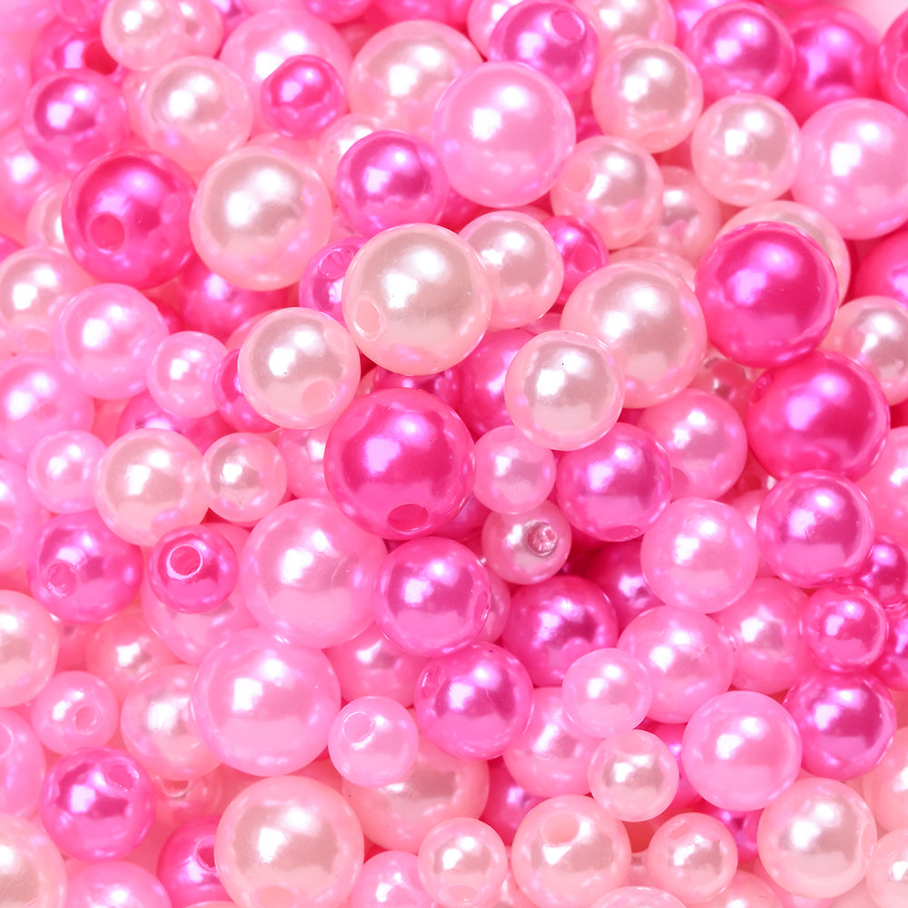 Colorful ABS Imitation Pearl Beads