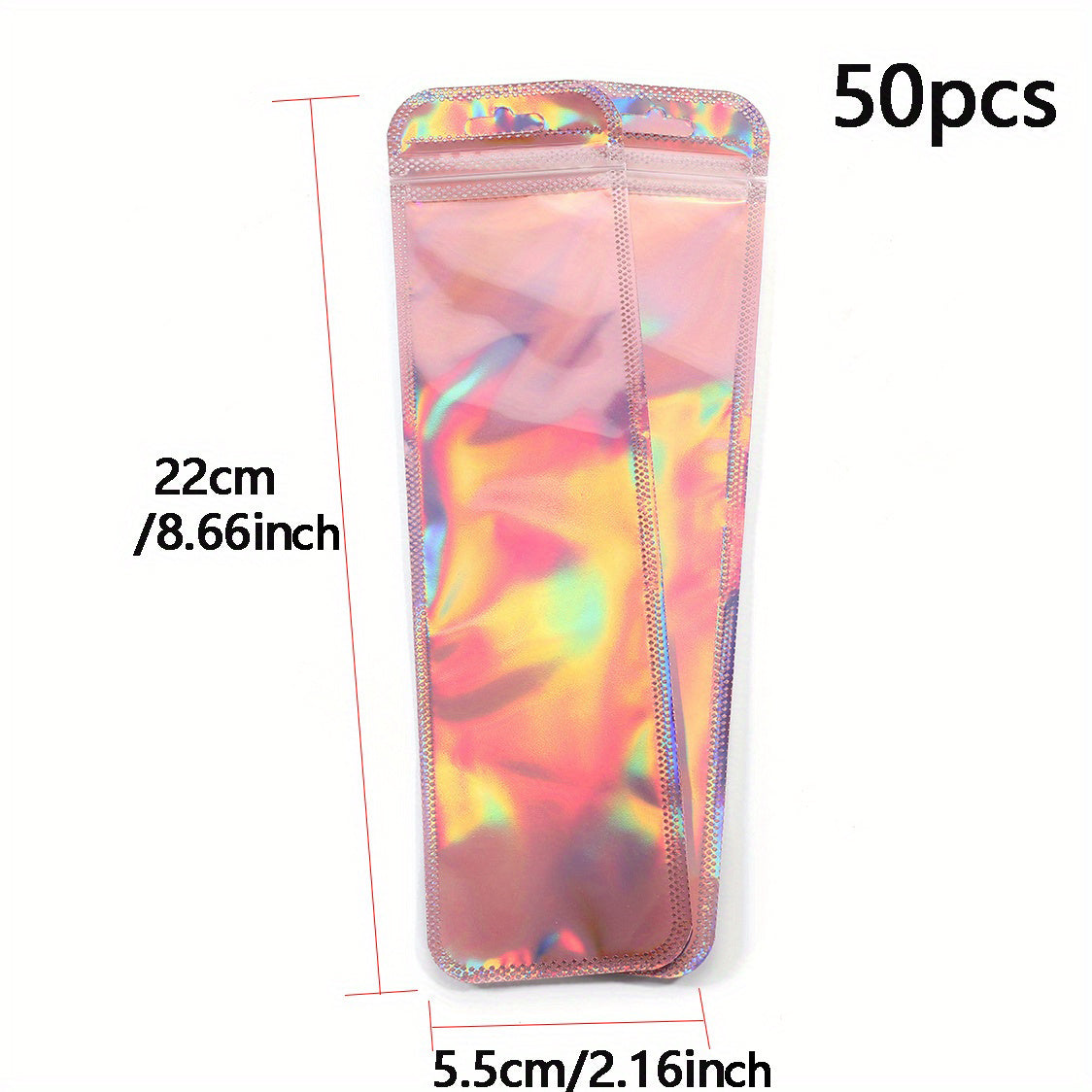 Laser OPP Zip Lock Packaging Bags