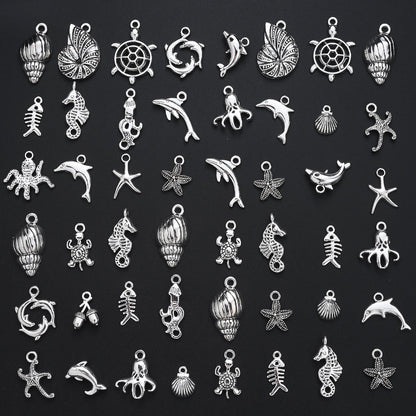 Sea Life Alloy Pendants