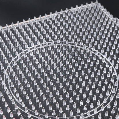 4-Pin Transparent Plastic Bead Board