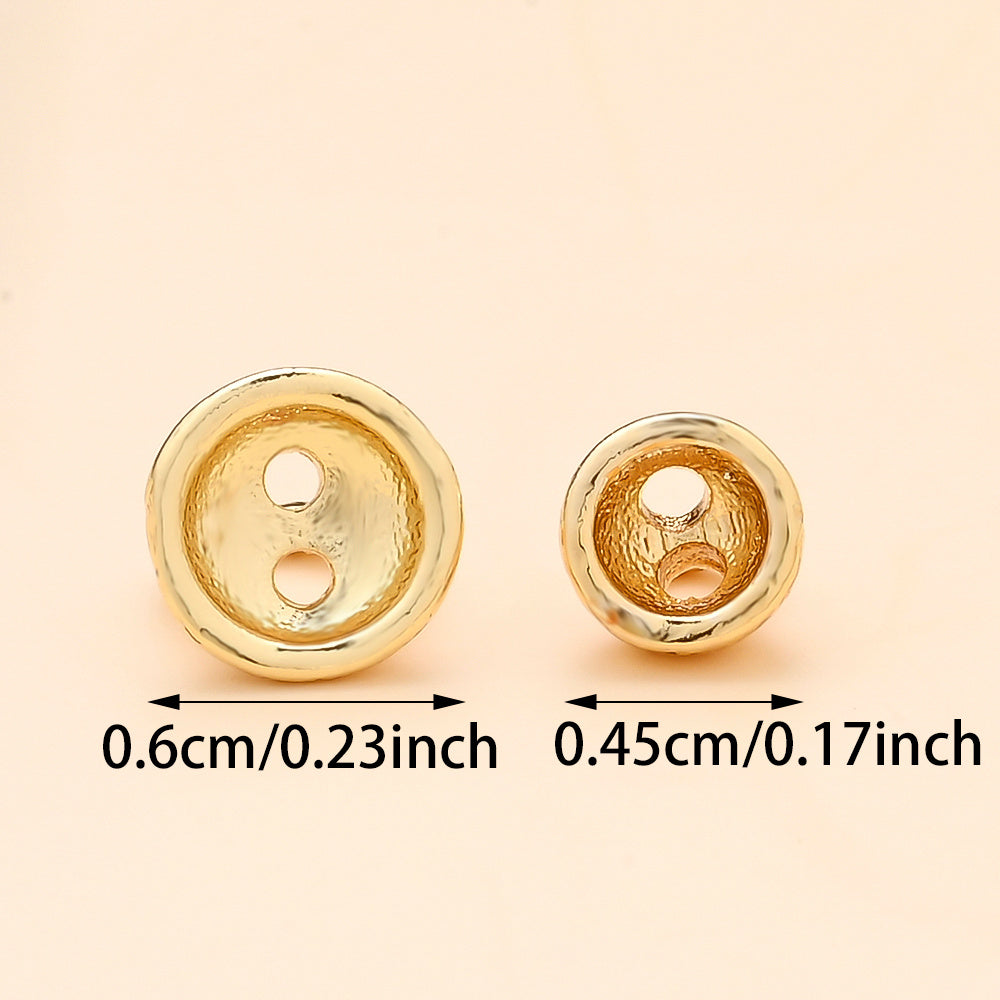 18K Gold Plated Hidden Line Jewelry Buckle Covers