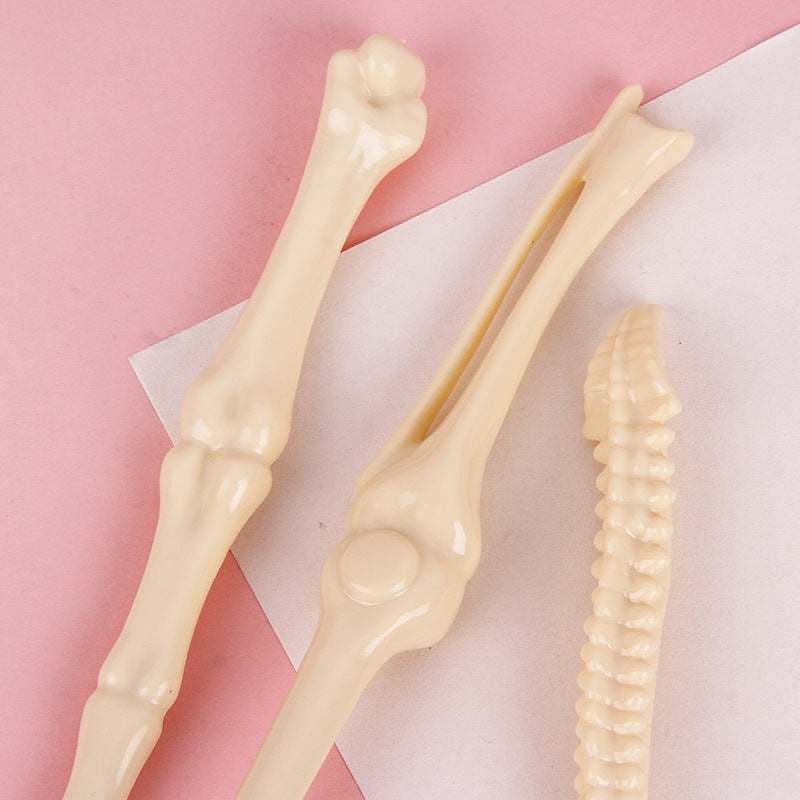 15-Piece Imitation Bone Shape Ballpoint Pens