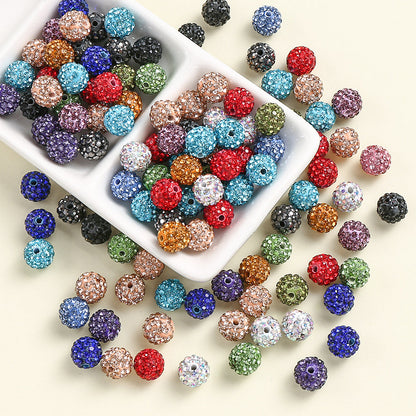 Rhinestone Spacer Beads Set