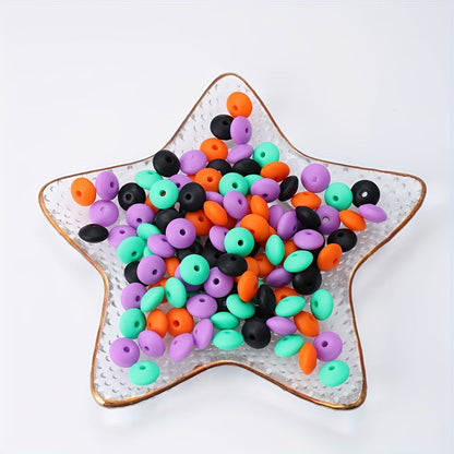 Silicone Abacus Spacer Beads