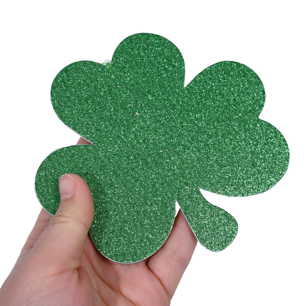 Green Clover Paper Skewers