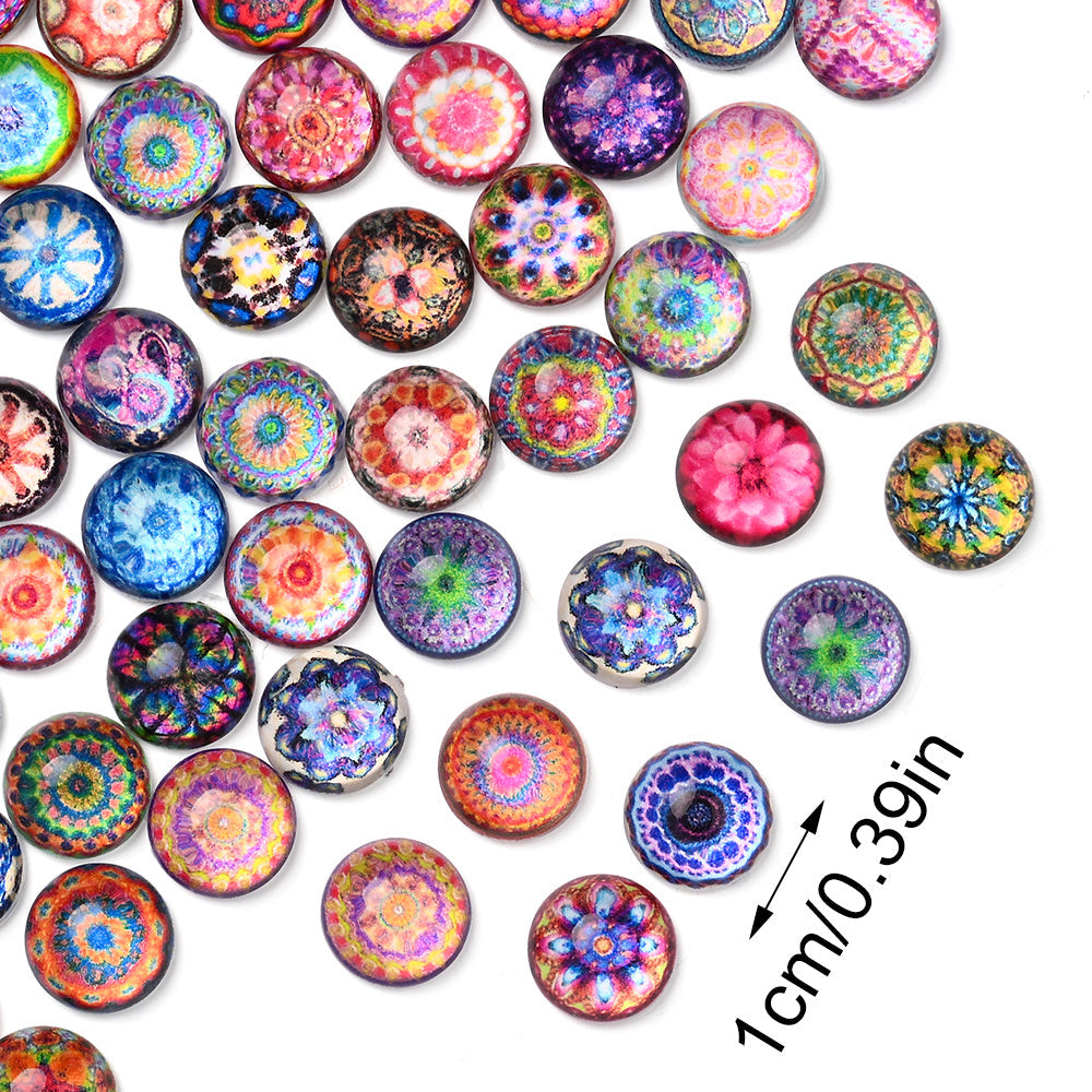 Abstract Art Glass Cabochons