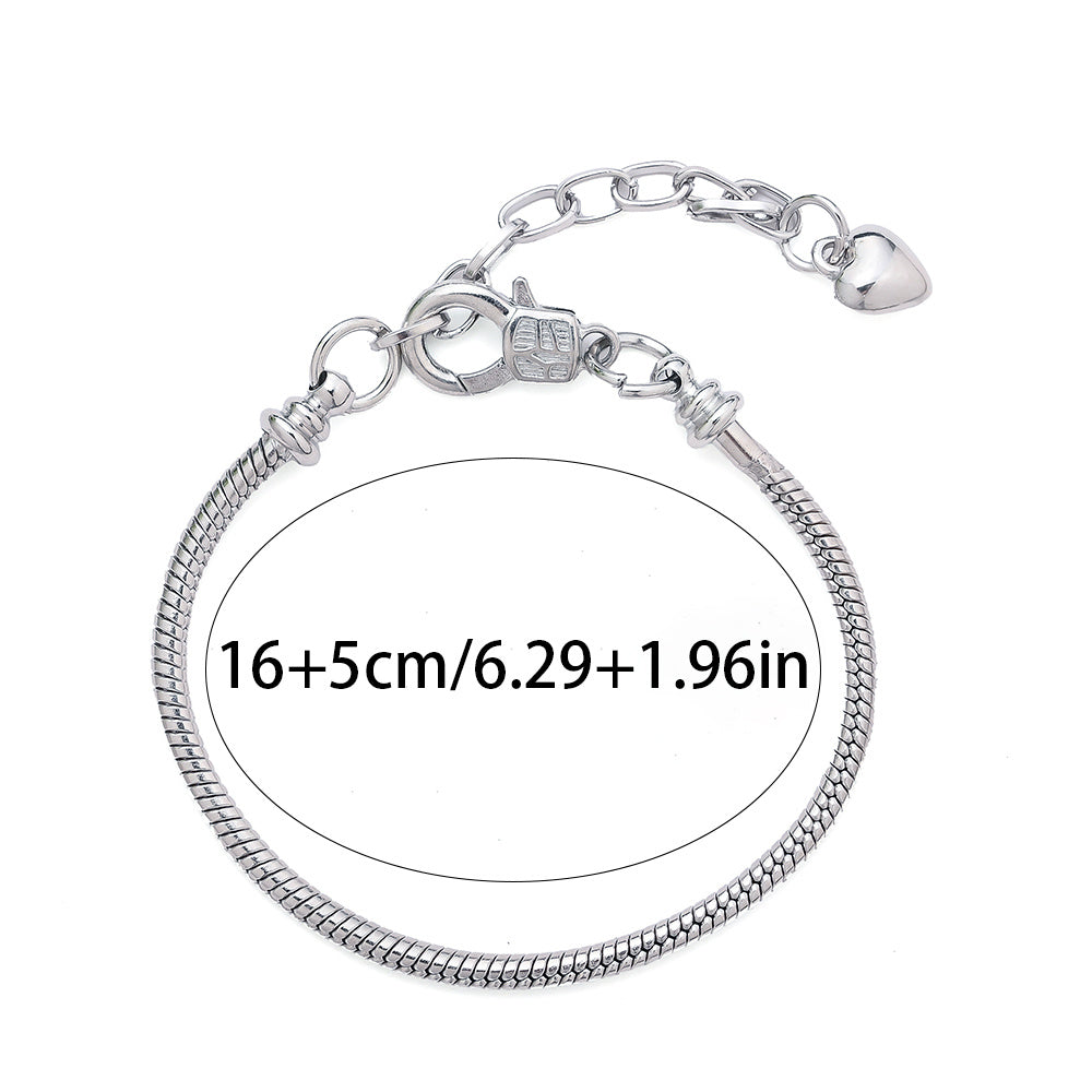 Beadable Chain Bracelet DIY Set