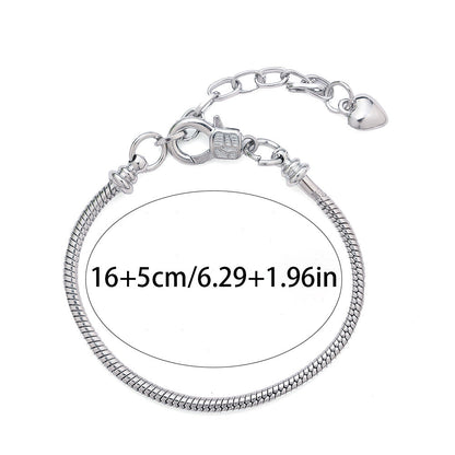 Beadable Chain Bracelet DIY Set