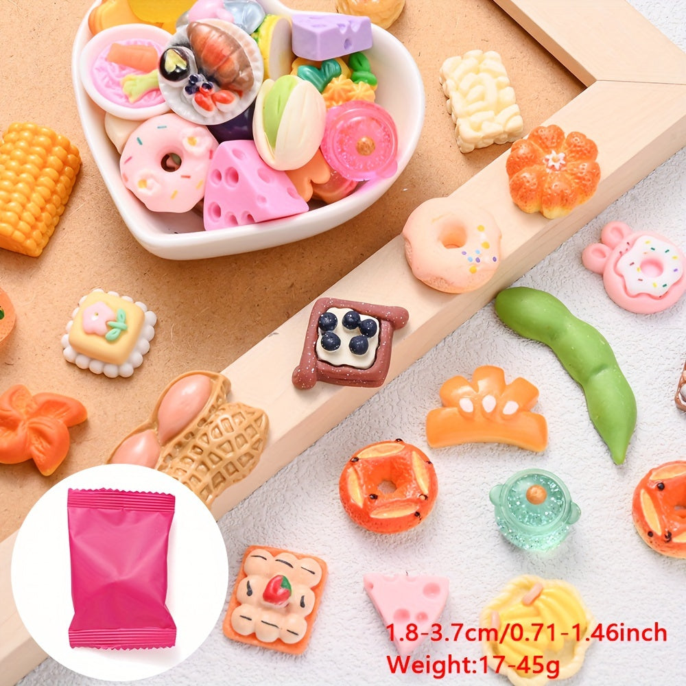 10PCS Blind Bag Mini Micro Landscape Resin Ornament Set