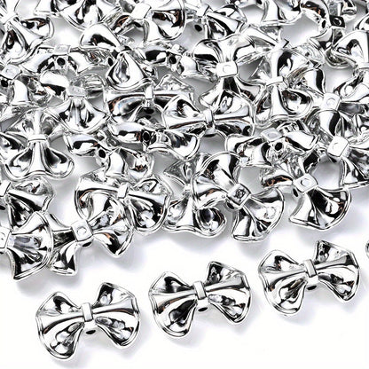 Acrylic Bow Beads