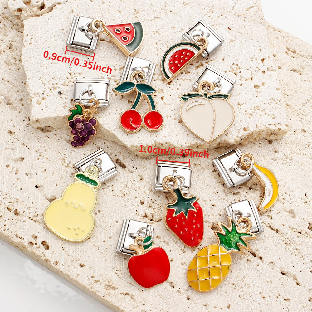Fruit Italian Modular Bracelet Charm