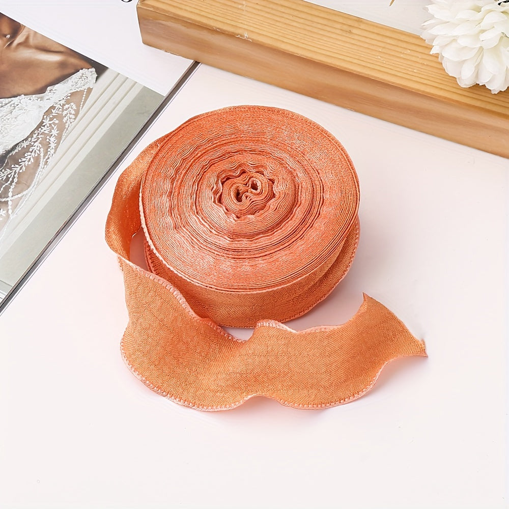 Pleated Fishtail Tulle Ribbon for Floral & Gift Decoration