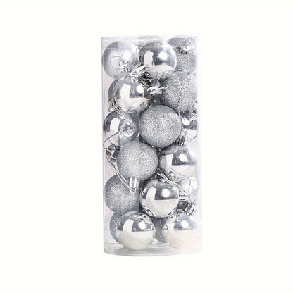 Plastic Christmas Ball Charms