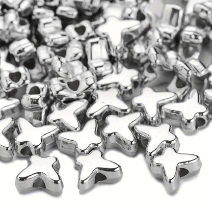 100PCS 5×6mm Mini Butterfly CCB Bead Set
